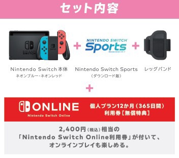 Nintendo Switch Nintendo Switch Sports set [the game console body