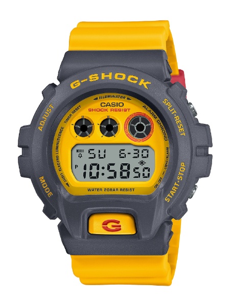 G-SHOCK（Gショック）スポーティカラーモデル DW-6900Y-9JF カシオ