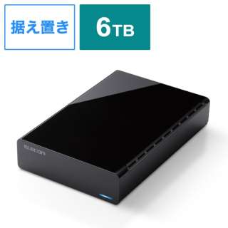 ELD-HTV060UBK OtHDD USB-Aڑ er^(Mac/Windows11Ή) ubN [6TB /u^]