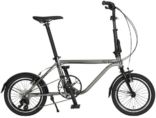 16型 自転車 ミニベロ HARRY QUINN Livepool168(シルバー/外装8段変速) 88522-09 【キャンセル・返品不可】