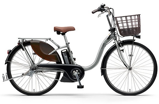YAMAHA PAS シルバー 新基準 電動自転車 26インチ-