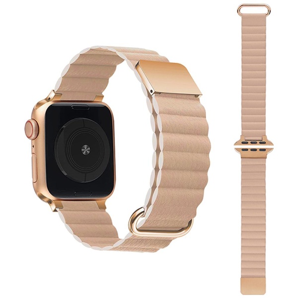 Apple Watch Series 1/2/3/4/5/6/7/8/SE1/SE2 38/40/41mm ޥͥåȼPU쥶Х GAACALʥ ꡼١ W00186PBA