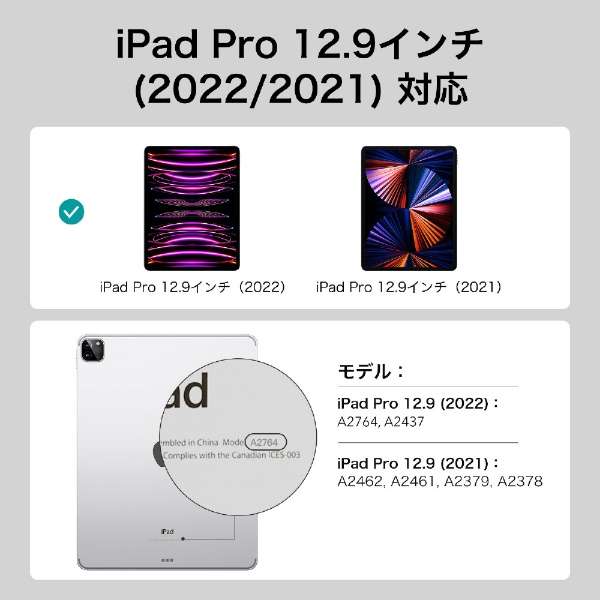 12.9C` iPad Proi6/5jp AscendnCubhP[X tHXgO[_2