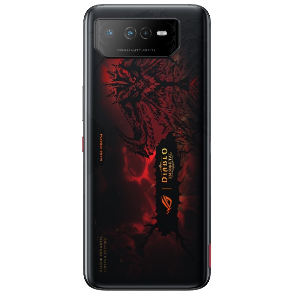 ROG Phone 6 Diablo Immortal Edition ヘルファイアレッド Qualcomm