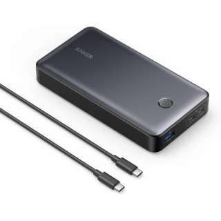 Anker 537 Power Bank (PowerCore 24000 65W) Black A1379011 [USB Power Delivery対応 /3ポート /充電タイプ]