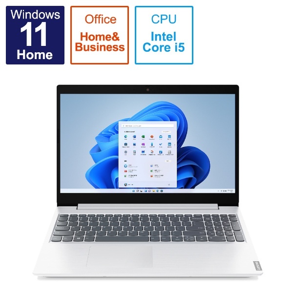 ノートパソコン IdeaPad L360i ブリザードホワイト 82HL00HUBC [15.6型 /Windows11 Home /intel  Core i5 /メモリ：16GB /SSD：512GB /Office HomeandBusiness /2022年12月モデル]  レノボジャパン｜Lenovo 通販
