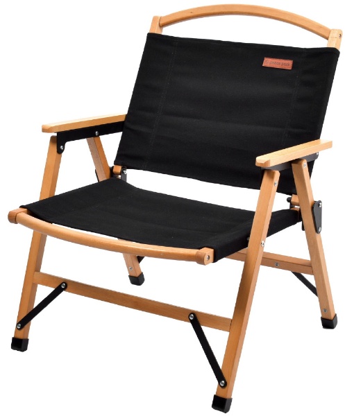 ウッドチェア Folding Wood Chair (約55×54×68cm/ブラック) WAQ