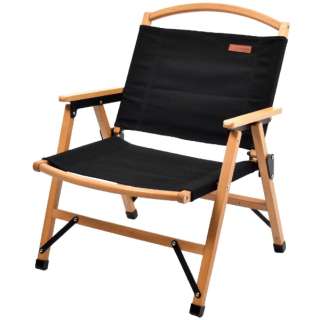 低下木材椅子LOW WOOD CHAIR(黑色)