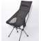 手提式铝椅子高PORTABLE ALUMI CHAIR HIGH(黑色)