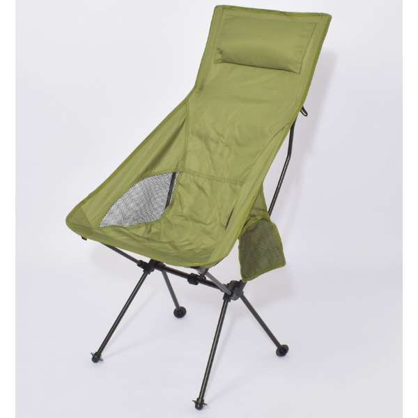 手提式铝椅子高PORTABLE ALUMI CHAIR HIGH(苔绿色)_1