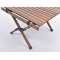 合并叠合木材桌子小FOLDING WOOD TABLE SMALL(BRAUN)_2