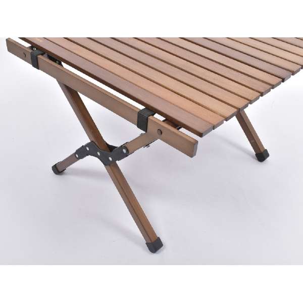 合并叠合木材桌子小FOLDING WOOD TABLE SMALL(BRAUN)_2