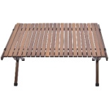 合并叠合木材桌子媒介FOLDING WOOD TABLE MEDIUM(BRAUN)