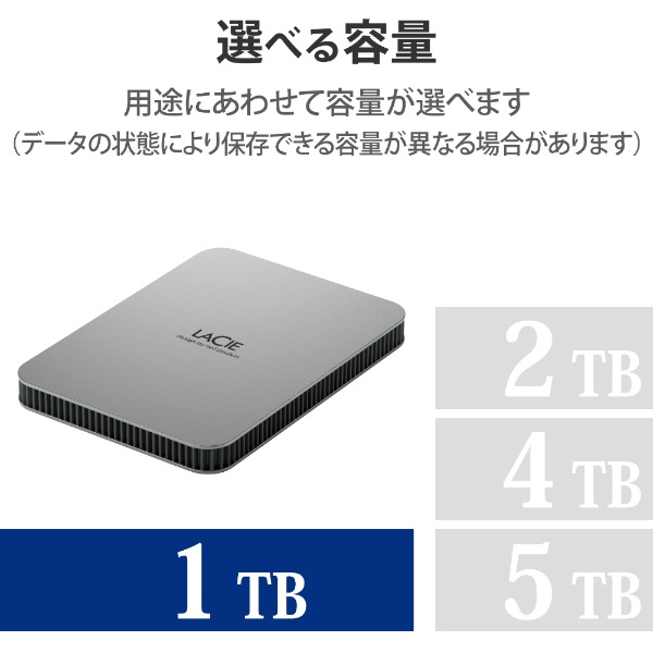STLP1000400 外付けHDD USB-C接続 Mobile Drive 2022(Mac/Windows11