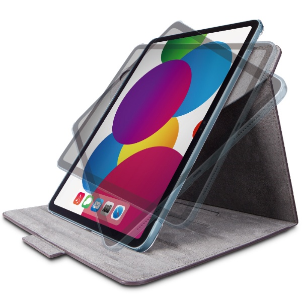 10.9インチ iPad Air（第5/4世代）用 ソフトレザーケース フラップ