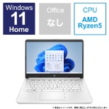 笔记本电脑ＨＰ 14s纯白6F8S3PA-AANA[14.0型/Windows11 Home/AMD Ryzen 5/存储器:8GB/SSD:256GB][库存限度]