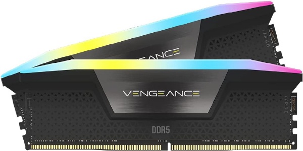 増設メモリ VENGEANCE RGB DDR5(5200MHz) クールグレー CMH32GX5M2B5200Z40K [DIMM DDR5  /16GB /2枚]