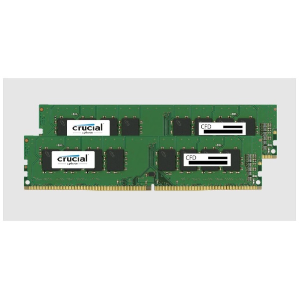 増設メモリ W4U2400CM-16GQ [DIMM DDR4 /16GB /2枚]