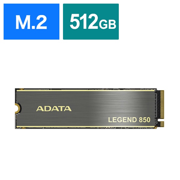 ALEG-850-512GCS ¢SSD PCI-Express³ LEGEND 850(ҡȥ) [512GB /M.2]