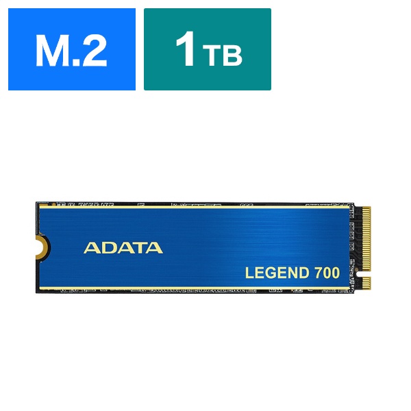 ALEG-700-1TCS 内蔵SSD PCI-Express接続 LEGEND 700(ヒートシンク付) [1TB /M.2] 【バルク品】