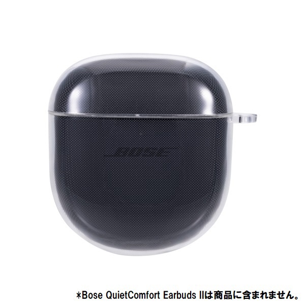 Bose QuietComfort Earbuds II 用ソフトカバー musashino LABEL クリア CP-BQCE2C1/C