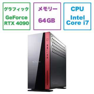 ゲーミングデスクトップパソコン G-Tune(GeForce RTX 4090) GT-MP137KFR49Z790 [モニター無し /intel Core i7 /メモリ：64GB /SSD：1TB]