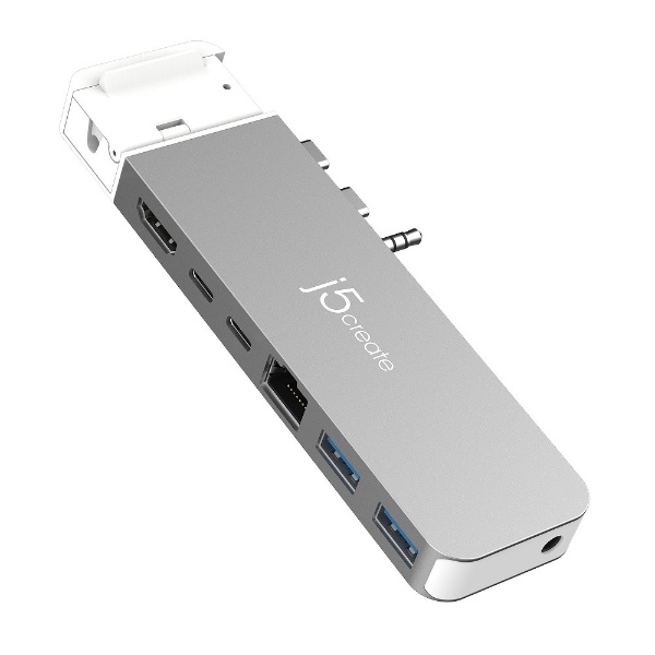 MacBook Pro / Air用［USB-Cｘ2 / φ3.5mm オス→メス HDMI / LAN / φ3