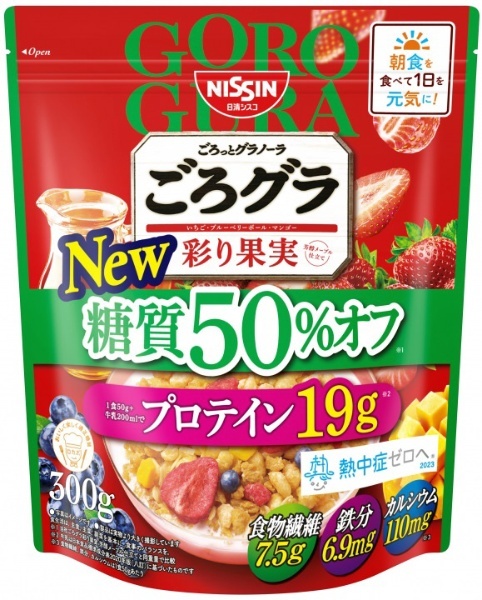 ごろグラ 糖質40％オフ 彩り果実芳醇メープル仕立て 300g 日清シスコ｜NISSIN CISCO 通販