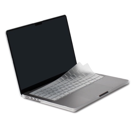 MacBook Pro（14インチ/16インチ）、MacBook Air（13.6インチ）用 キーボードカバー [US配列用] Clearguard  MB (2022) (US) mo-cld-mbvu