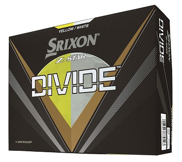ゴルフボール SRIXON スリクソン Z-STAR DIVIDE ディバイド《1スリーブ 