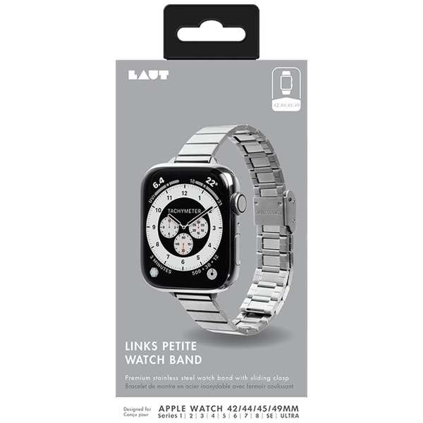 Apple Watch Series 1/2/3/4/5/6/7/8/SE1/SE2/Ultra 42/44/45/49mm BAND LINKS PETITE LAUTiEgj Vo[ L_AWL_LP_SL_3