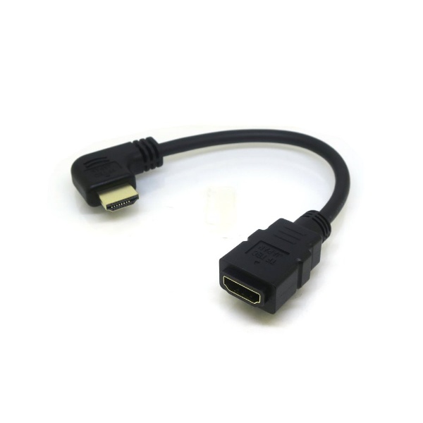 変換名人 HDMI L型ケーブル延長20(左L) 取り寄せ商品
