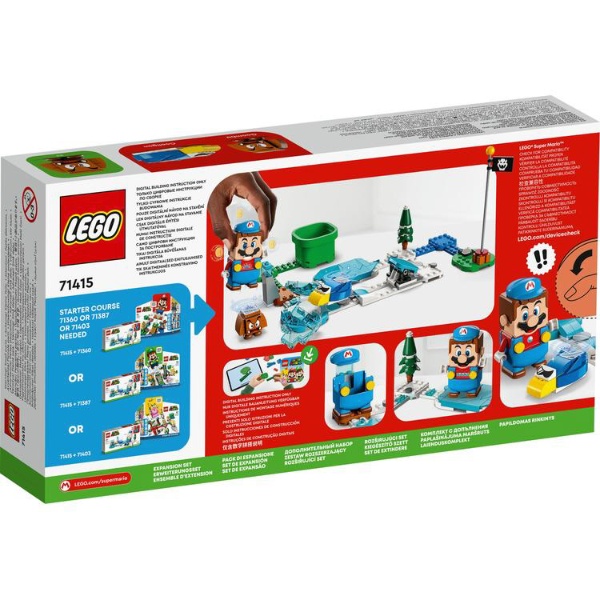 LEGO レゴ スーパーマリオ アイスマリオ パワーアップ と ペンタロー チャレンジ 71415 【処分品の為、外装不良による返品・交換不可】