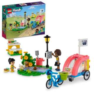 LEGO Ｌｅｇｏ朋友小狗救援摩托车41738[，为处分品，出自外装不良的退货、交换不可能]