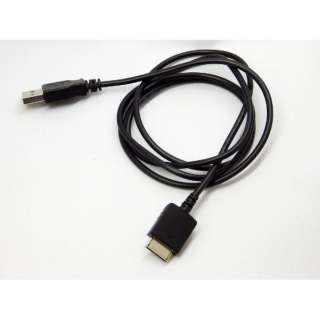 供WALKMAN使用的USB充电转送电缆1m WN-PORT(秃)/USB A(秃)黑色SU2-WK01M