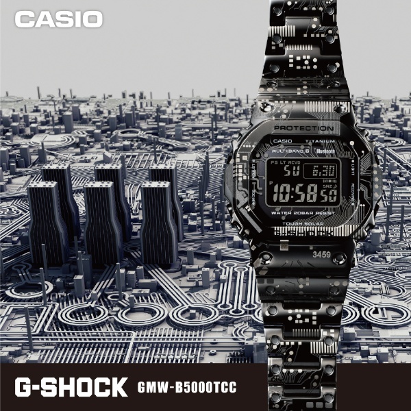 CASIO G-SHOCK GMW-B5000 3459 メタル 電波ソーラー