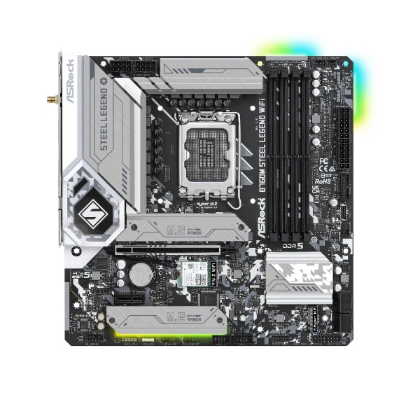 マザーボード B760M Steel Legend WiFi [MicroATX] ASROCK｜アスロック 通販 | ビックカメラ.com