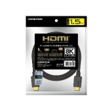 1.5m HDMIP[u typeA-typeA ubN GH-HDMIUA15-BK [1.5m /HDMIHDMI /X^_[h^Cv /C[TlbgΉ]