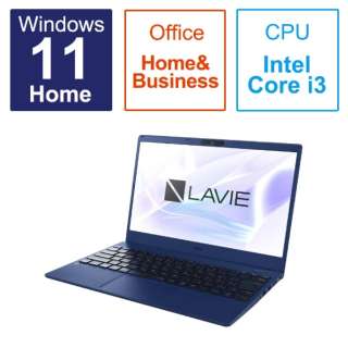 ノートパソコン LAVIE N13(N1335/FAL) ネイビーブルー PC-N1335FAL [13.3型 /Windows11 Home /intel Core i3 /メモリ：8GB /SSD：256GB /Office HomeandBusiness /2023年春モデル]