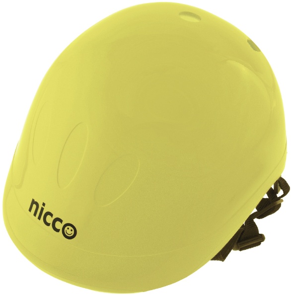 幼児用ヘルメット nicco ニコ キッズヘルメット(頭囲：約49～54cm/レモンイエロー) KH001LY