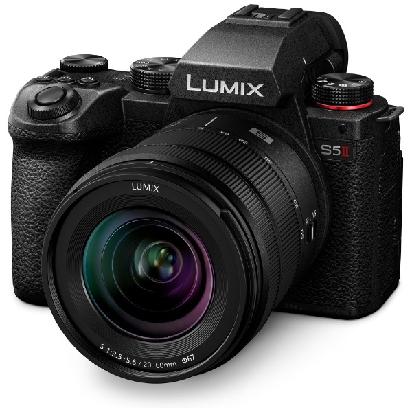 LUMIX S5II 標準ズームレンズキット ミラーレス一眼カメラ ブラック DC 