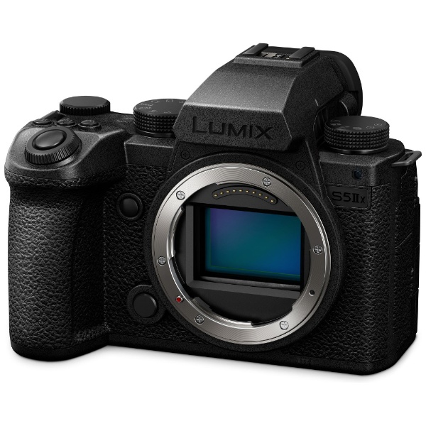 LUMIX S5IIX ミラーレス一眼カメラ ブラック DC-S5M2X [ボディ単体 ...