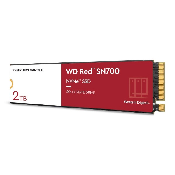 WDS200T1R0C 内蔵SSD PCI-Express接続 WD RED SN700(NAS) [2TB /M.2