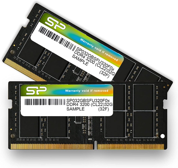 増設メモリ SP032GBLFU240B22 DDR4 SODIMM SP064GBSFU320F22 [SO
