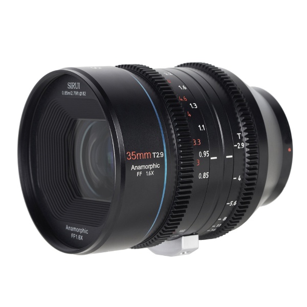 SIRUI 35mm T2.9 1.6x Anamorphic Lens開放F値21〜28