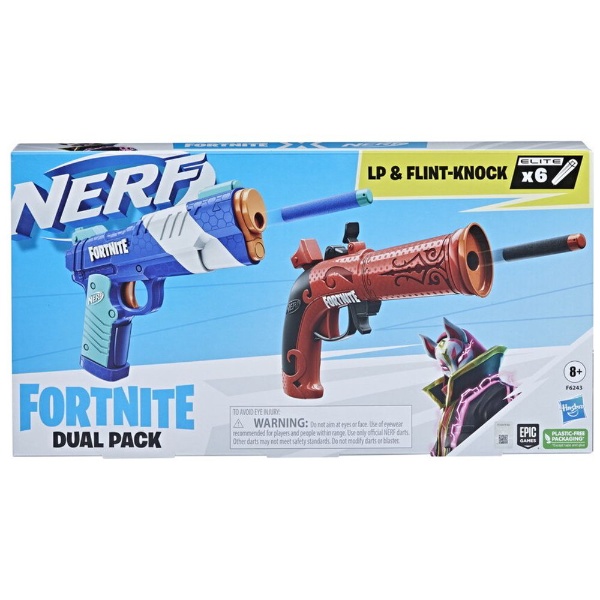 NERF（ナーフ） F6243 フォートナイト DUAL PACK ハズブロジャパン｜Hasbro 通販 | ビックカメラ.com