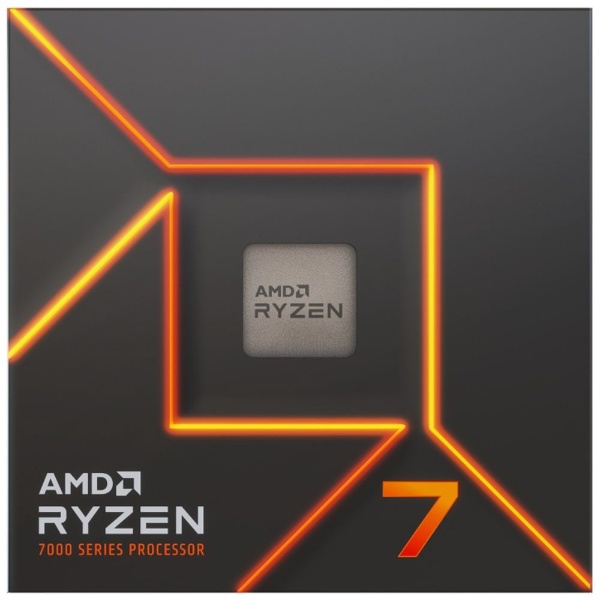 CPU〕AMD Ryzen7 7700 With Wraith Prism Cooler （Zen4） 100