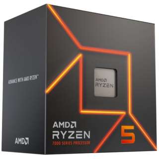 [ＣＰＵ]AMD Ryzen5 7600 With Wraith Stealth Cooler(Zen4)100-100001015BOX[AMD Ryzen 5/AM5/图像搭载]