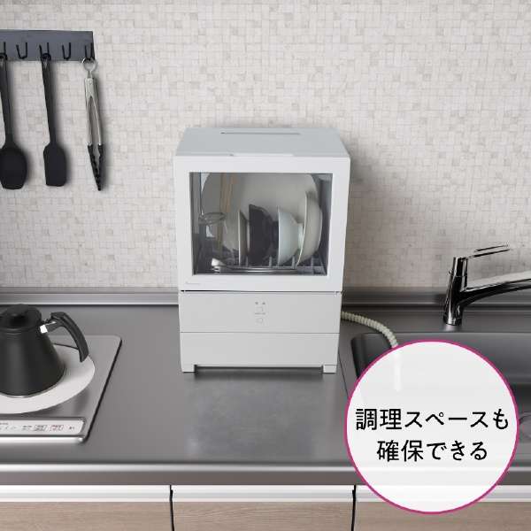 供洗碗机SOLOTA(sorota)白NP-TML1-W[1个人使用的]_9