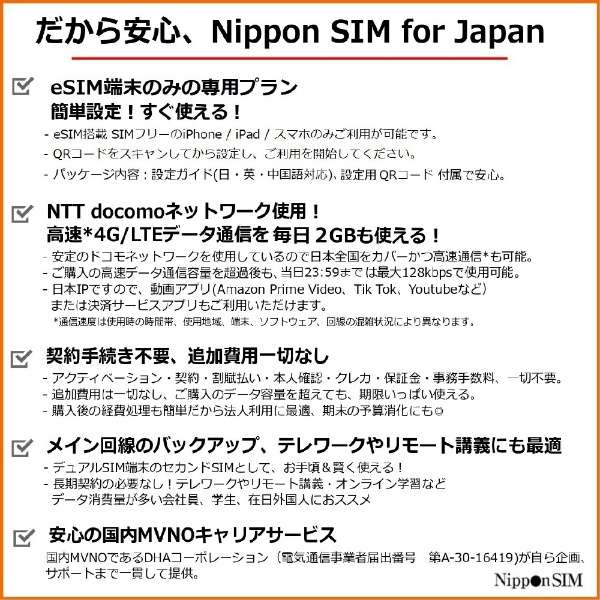 yeSIM[pzNippon SIM for Japan  8 DHA-SIM-186_4